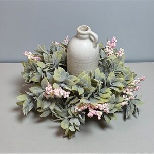 Faux Floral Wreath